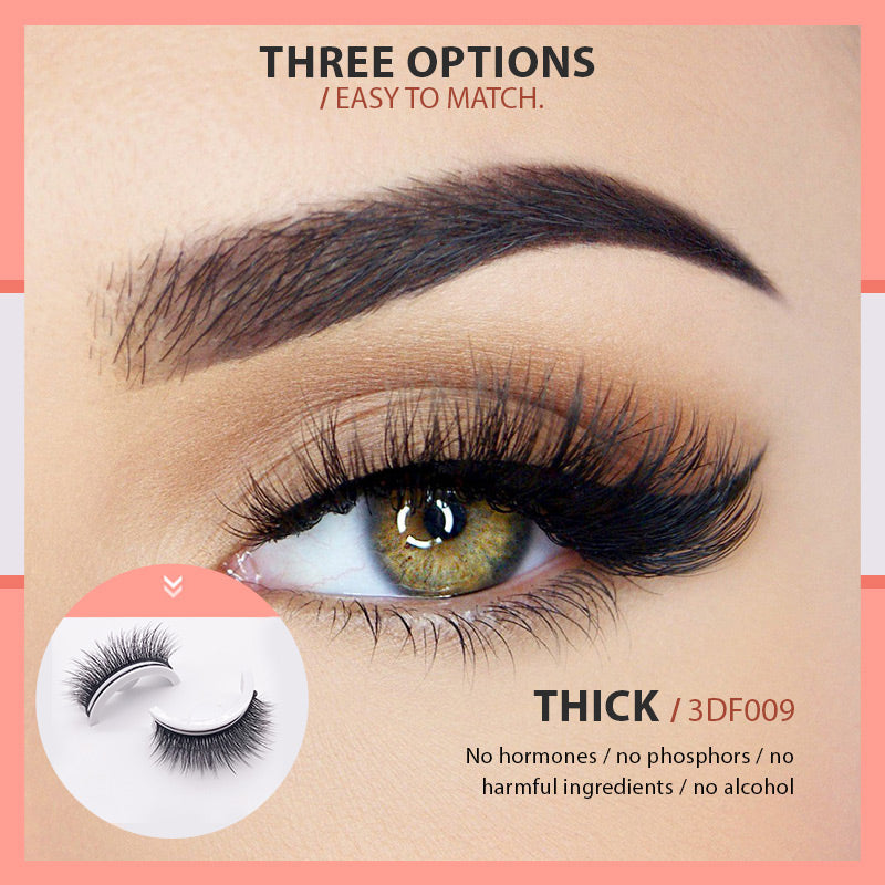 Reusable Self-Adhesive Eyelashes-Buy 1, Get 1 Free