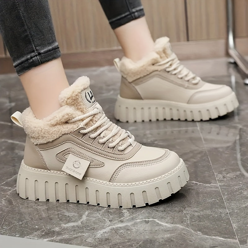 Nova | Gefütterte Mid-Top Sneakers für Damen