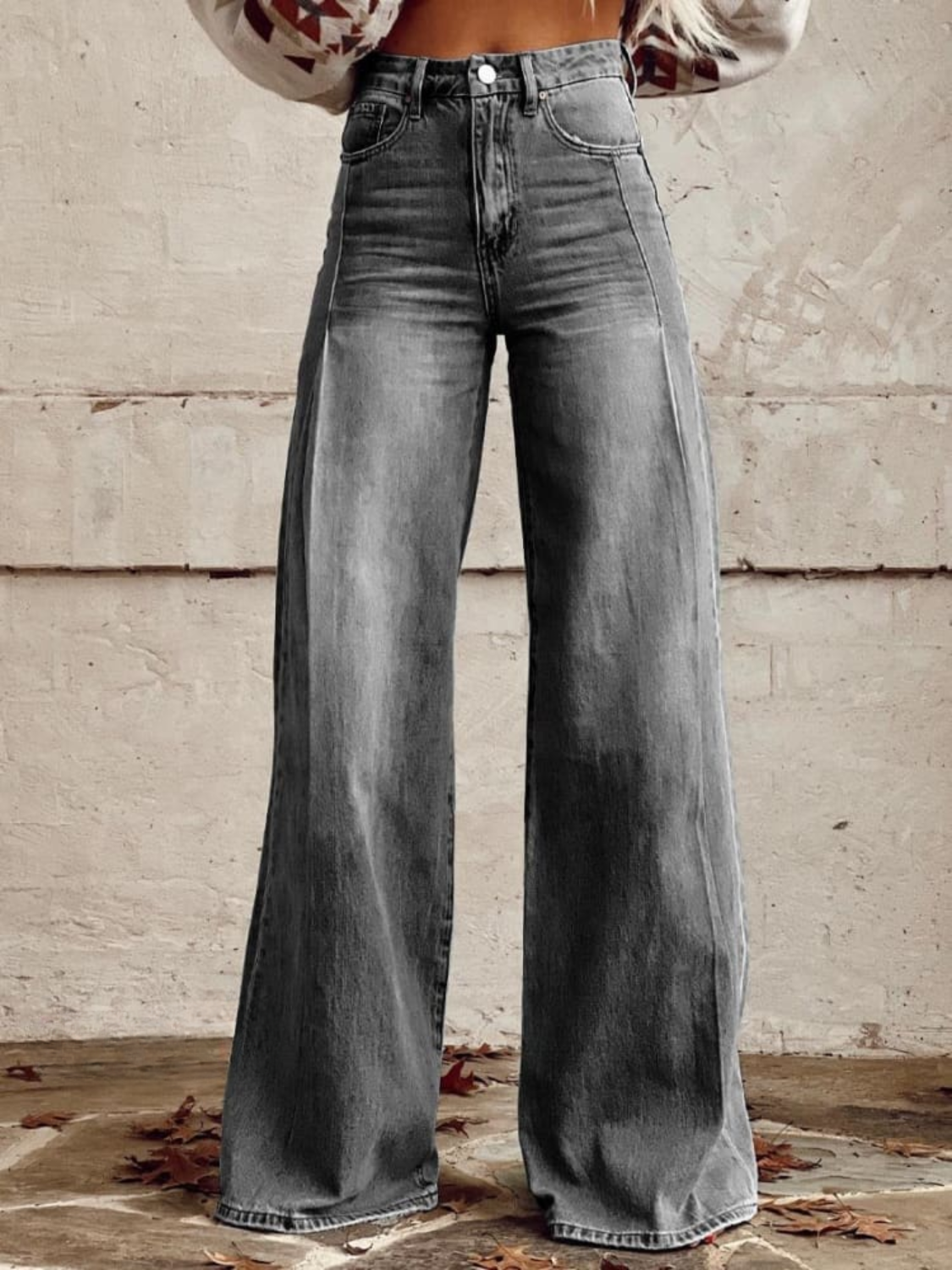 LUCIA | Klassische Hose mit weitem Bein