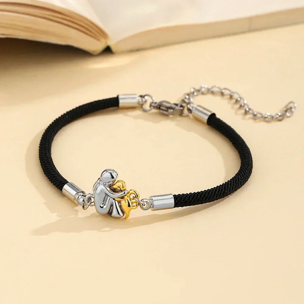 Katy™ | Kordelarmband mit Hunde-Icon