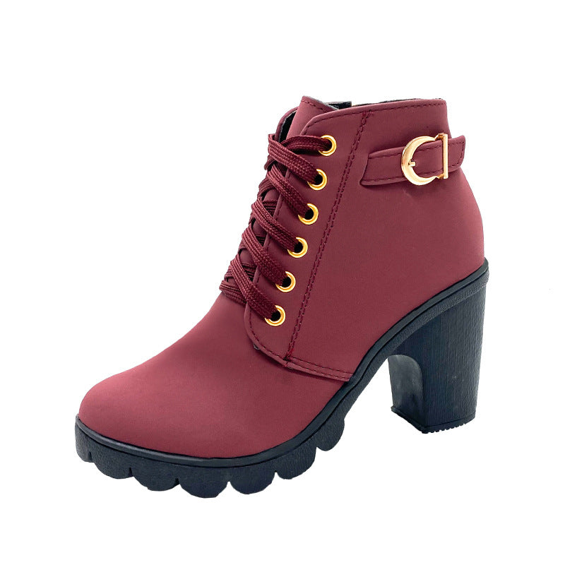 AVA | Damenstiefel mit Blockabsatz