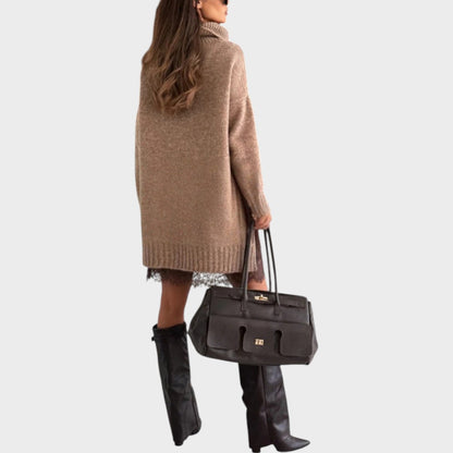 Nora | Oversize-Strickkleid