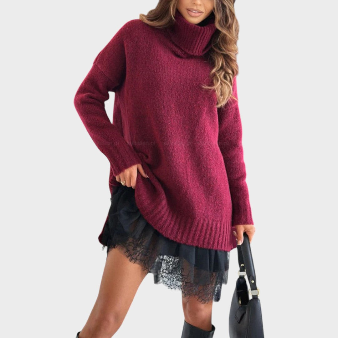 Nora | Oversize-Strickkleid