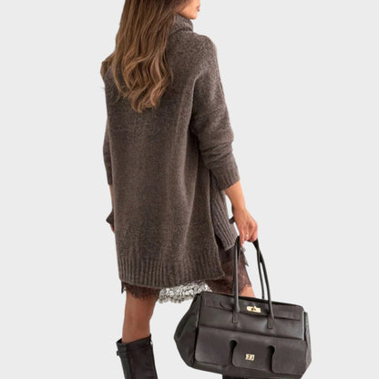 Nora | Oversize-Strickkleid