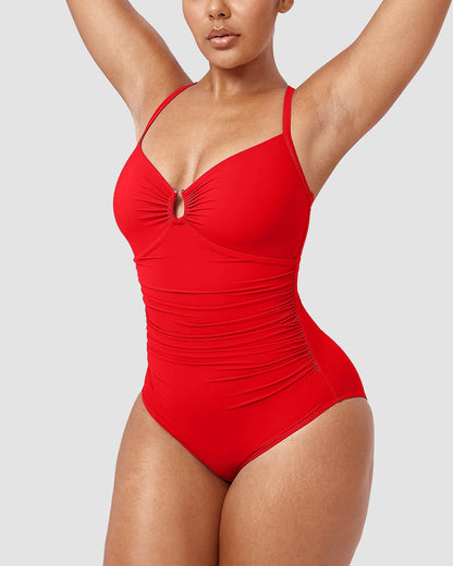 Elara Sculpt Cut-Out Swimsuit