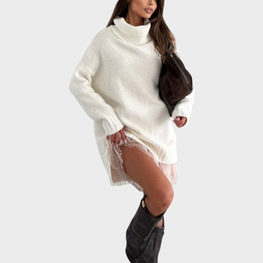 Nora | Oversize-Strickkleid