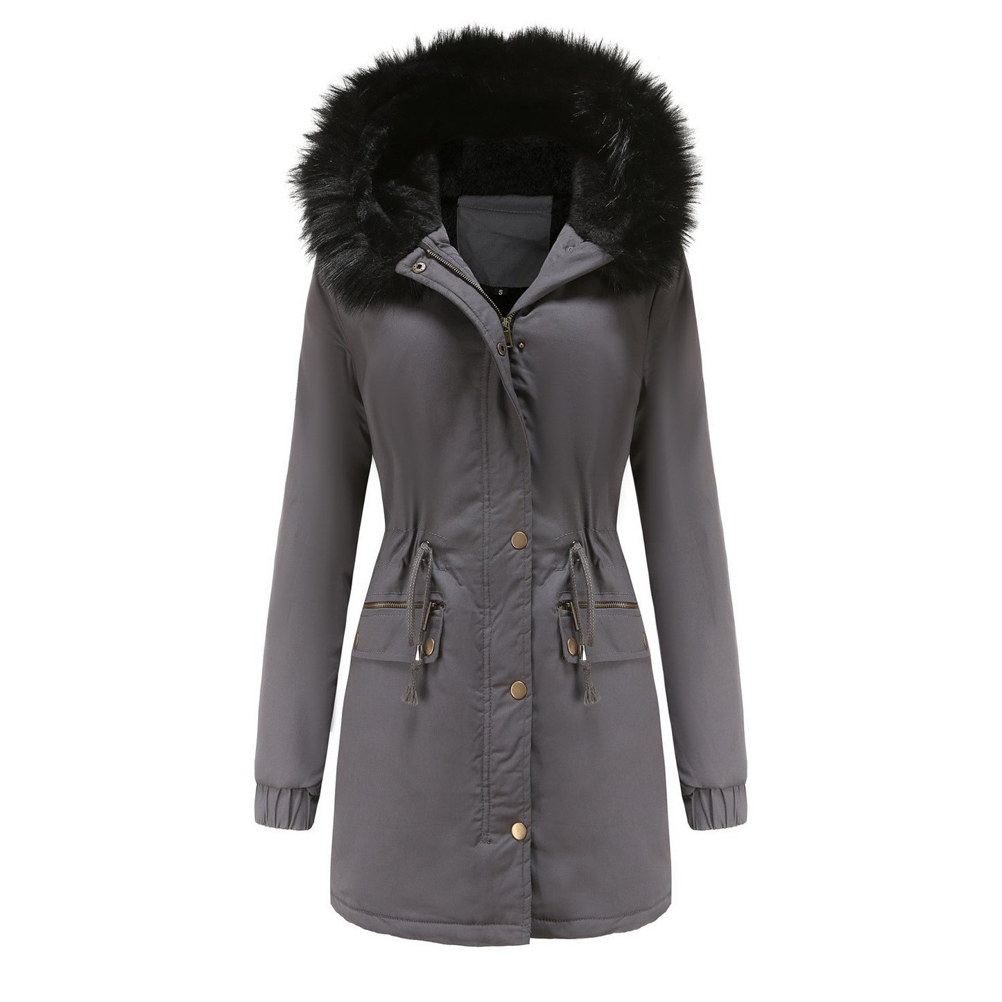 Elena | Warm Hooded Winter Parka