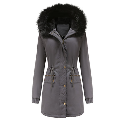 Elena | Warm Hooded Winter Parka