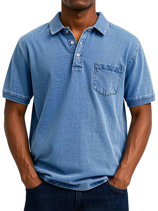 Max™ | Lässiges Vintage-Poloshirt für Herren