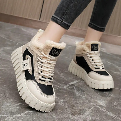 Nova | Gefütterte Mid-Top Sneakers für Damen