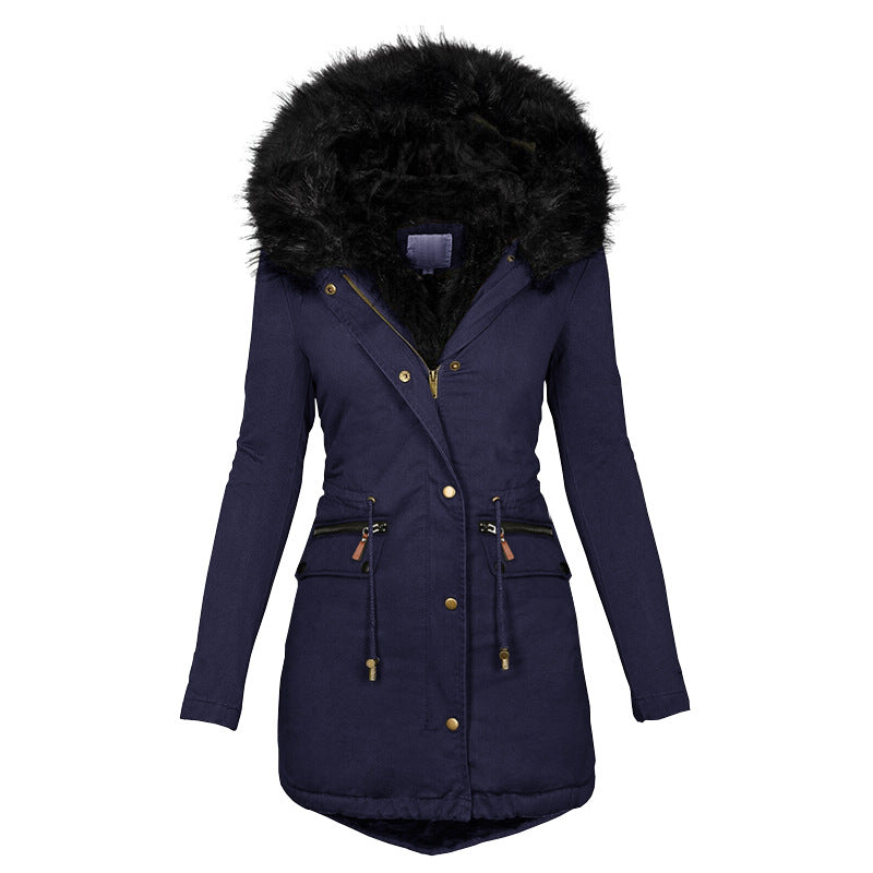 Elena | Warm Hooded Winter Parka