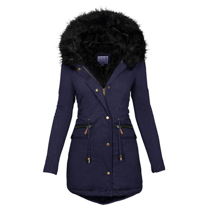 Elena | Warm Hooded Winter Parka
