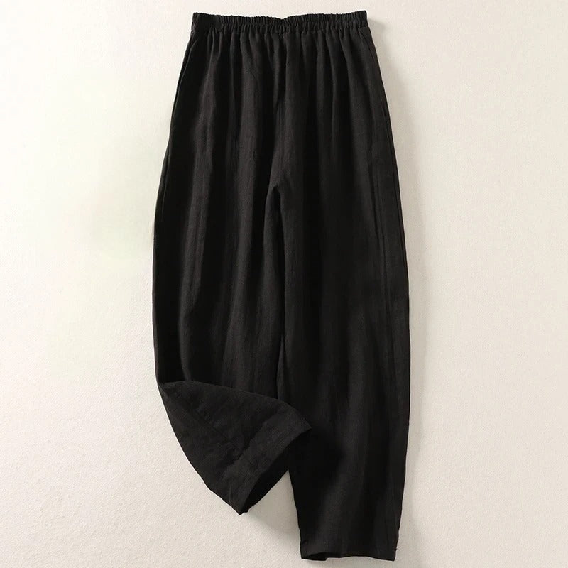 Lina Linen Pants | Airy, Natural and Stylish