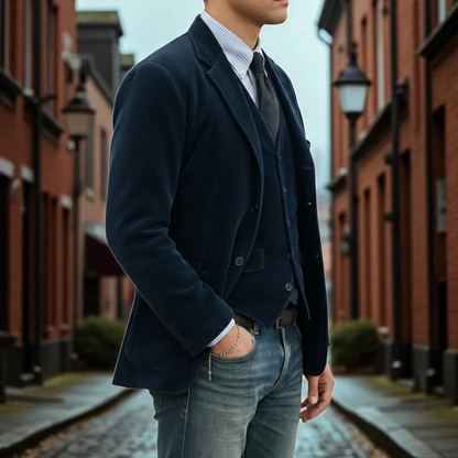 Tommy™ | 2-teiliges Set: Blazer & Weste