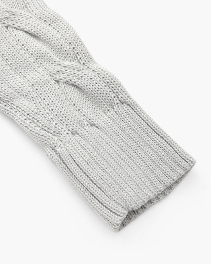 Windsor-Pullover mit halbem Reißverschluss