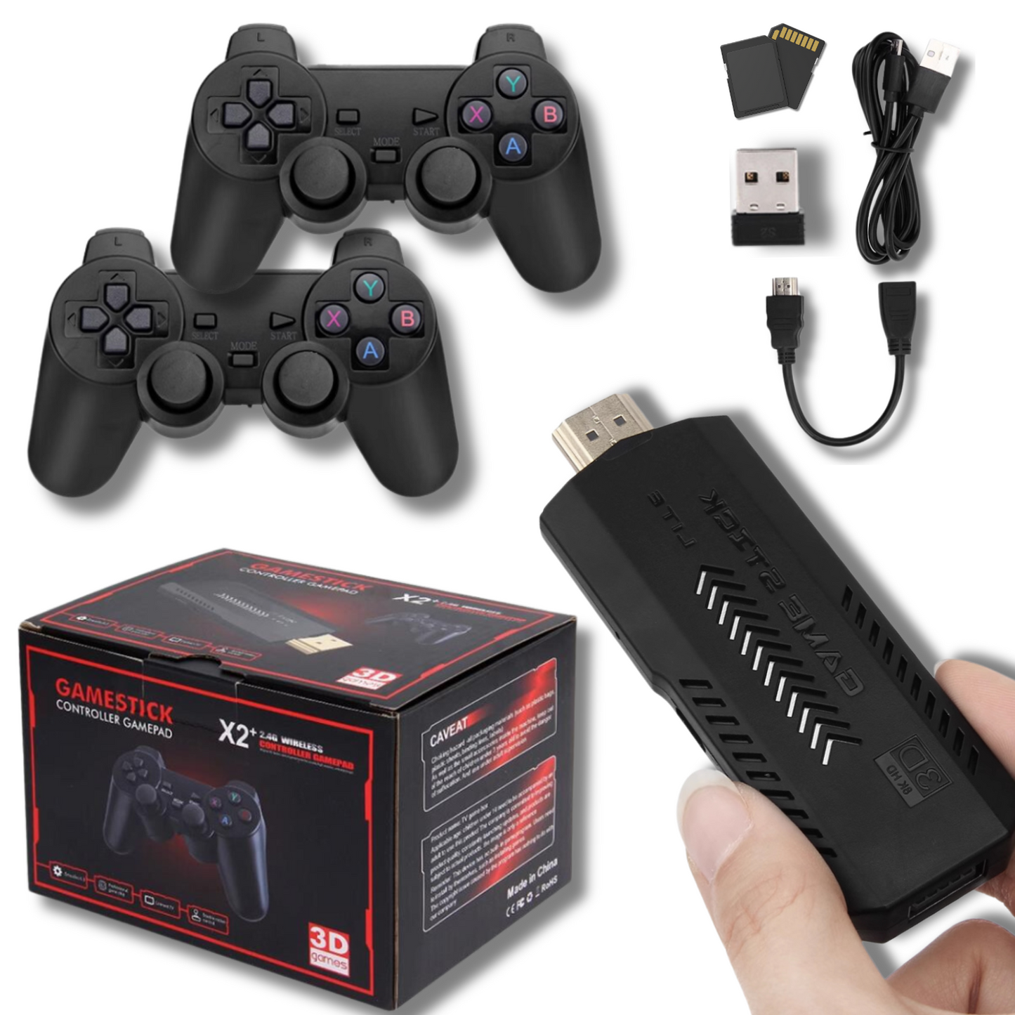PlugRetro™ Game Stick 