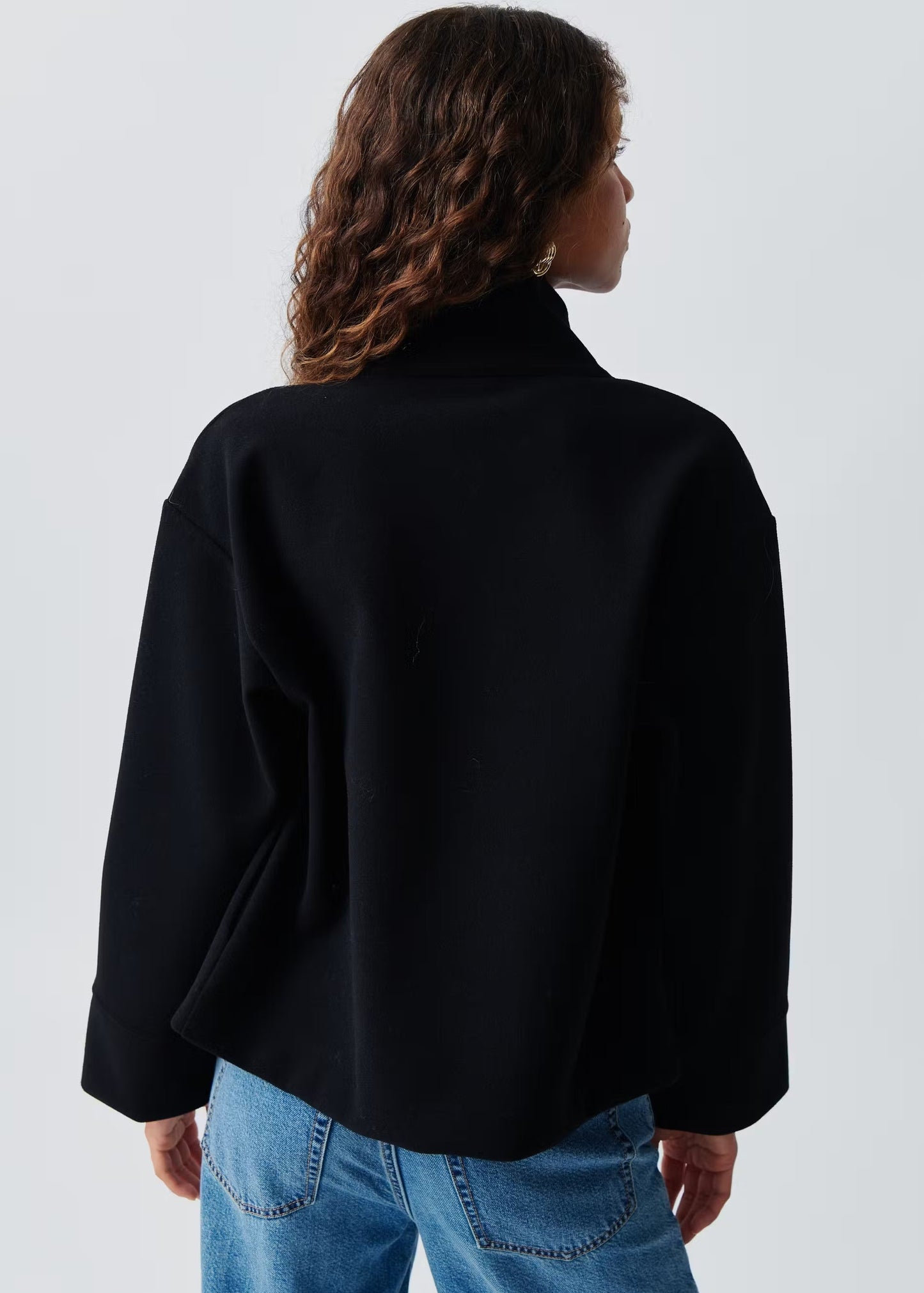 Clarissa Wool Coat High Neck
