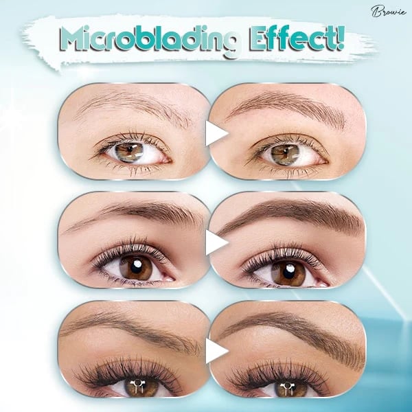3D Microblading Eyebrow Pen + Magnetic Lashes Beauty Bundle