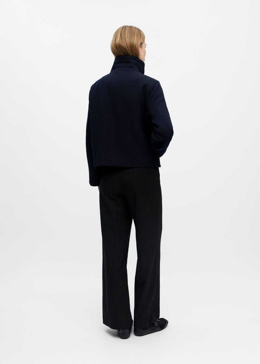 Clarissa Wool Coat High Neck