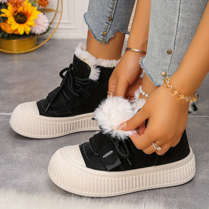 Nora | Gefütterte Mid-Top Winterstiefel