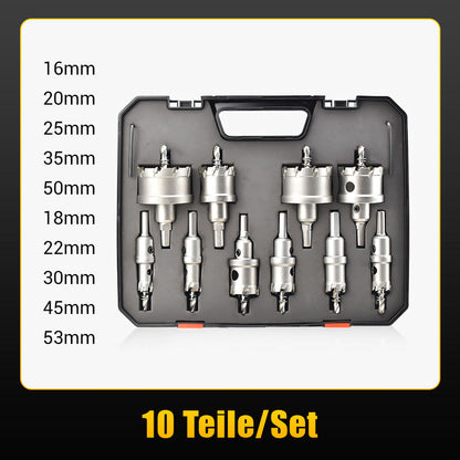 ⚙️ Hartmetall-Lochschneider für Metall 