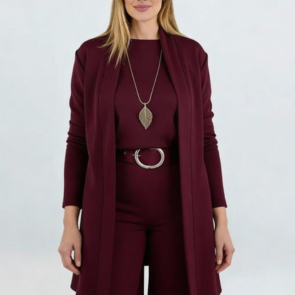 Premium 3-teiliges Set – eleganter und bequemer Komplettlook
