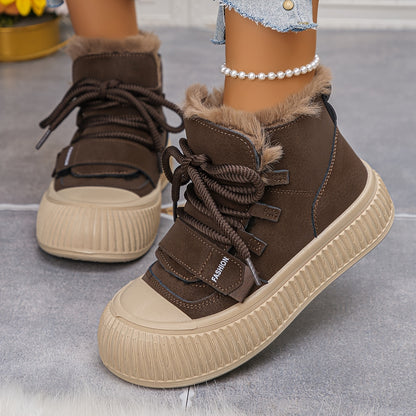 Nora | Gefütterte Mid-Top Winterstiefel
