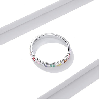 Ilduara™ | Silberring mit Fingerabdruck