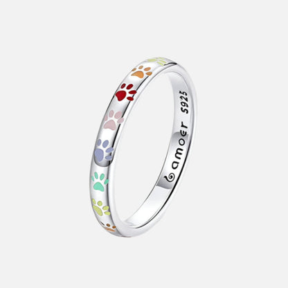 Ilduara™ | Silberring mit Fingerabdruck