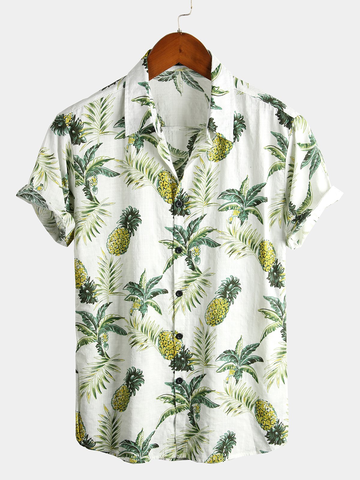 Herren-Strandhemd „Pineapple“