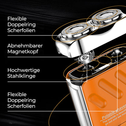 🖤2025 Neues Design 50 % Rabatt🖤Mini-Elektrorasierer für Männer 