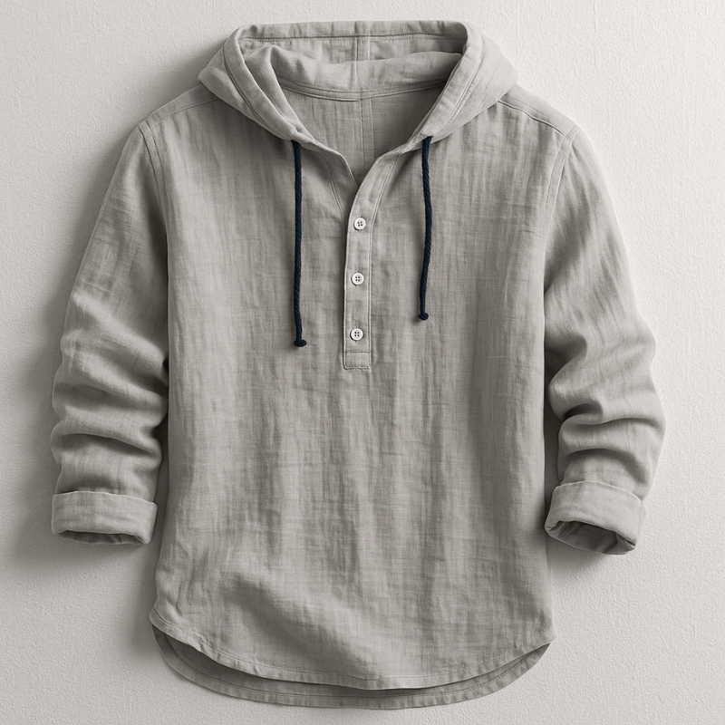 ZOUA | LUXUS-SHIRT MIT KAPUZE