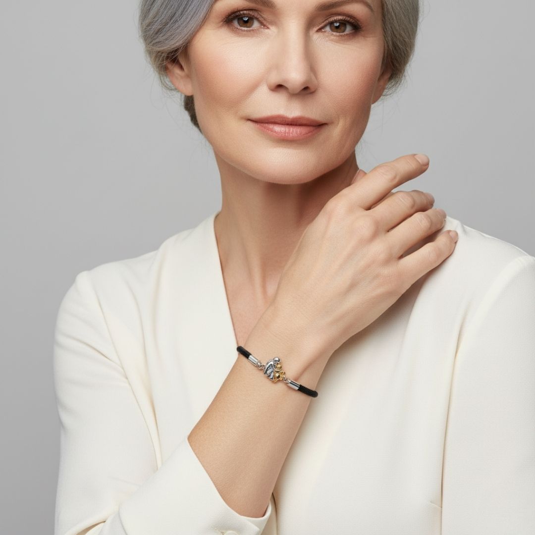 Katy™ | Kordelarmband mit Hunde-Icon