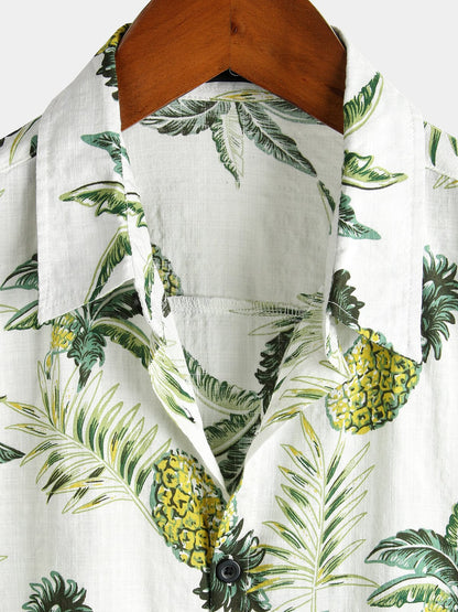 Herren-Strandhemd „Pineapple“