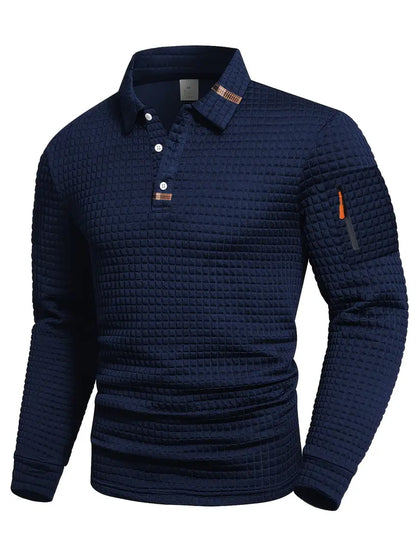 Bruno | Strukturiertes Premium-Polohemd