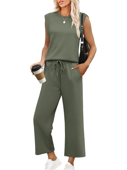 ANIA | WOMAN'S TWO-PIECE SET - SOFT, SLIM AND STYLISH