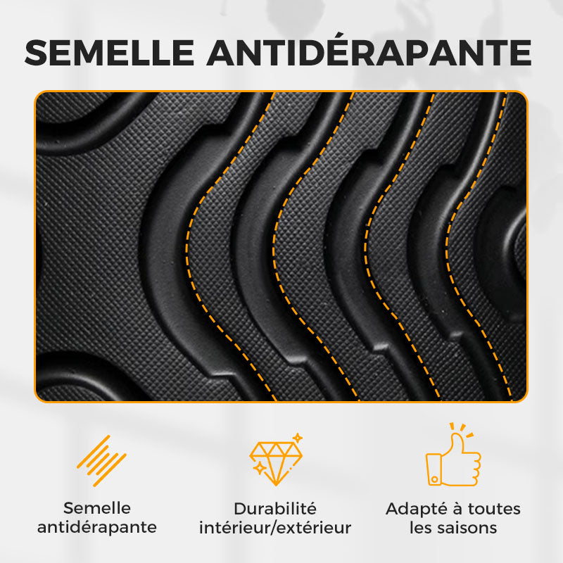 Bequeme Sommer-Flip-Flops mit dicker Sohle 