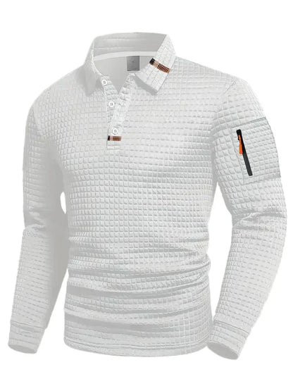 Bruno | Strukturiertes Premium-Polohemd