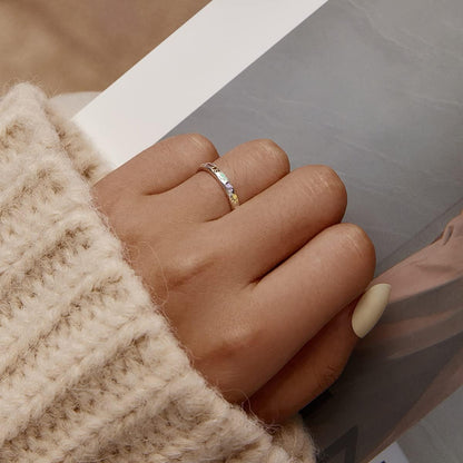 Ilduara™ | Silberring mit Fingerabdruck