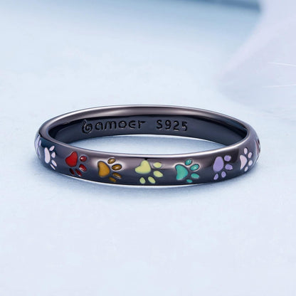 Ilduara™ | Silberring mit Fingerabdruck