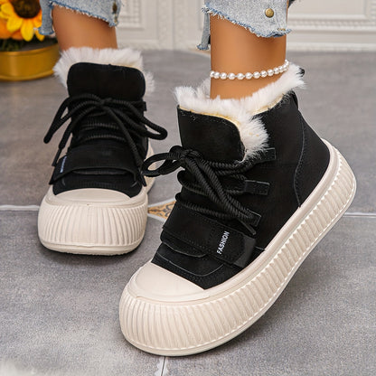 Nora | Gefütterte Mid-Top Winterstiefel