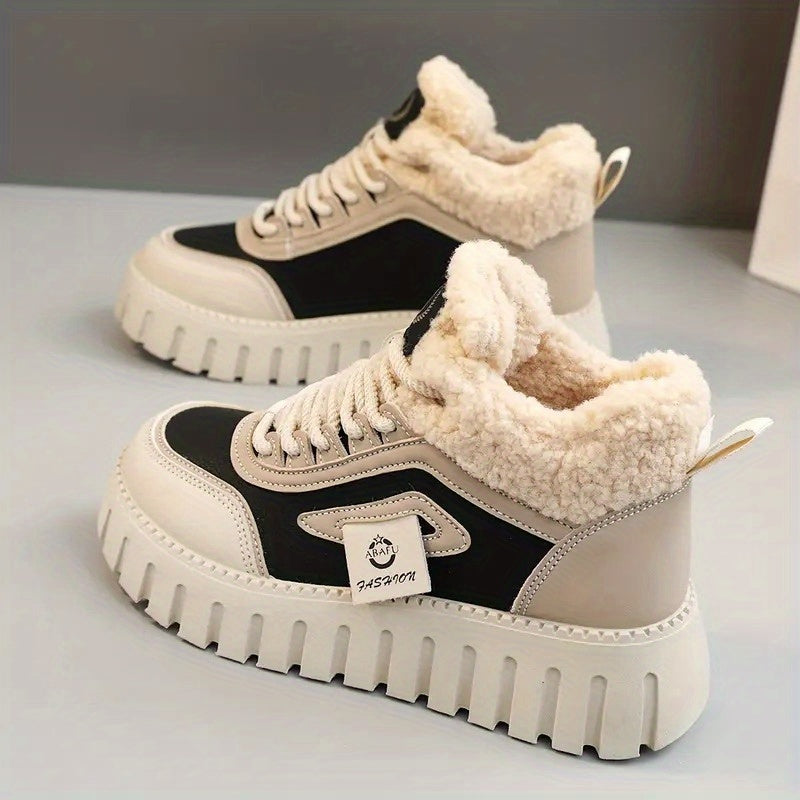 Nova | Gefütterte Mid-Top Sneakers für Damen