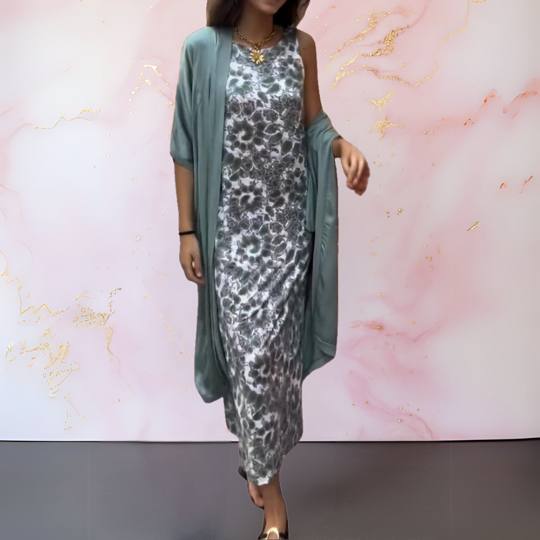 Melanie™ | Elegantes Kleid mit Weste