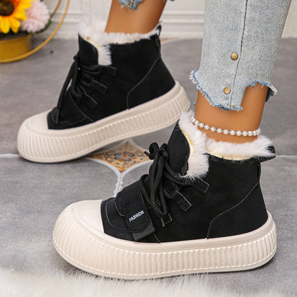 Nora | Gefütterte Mid-Top Winterstiefel