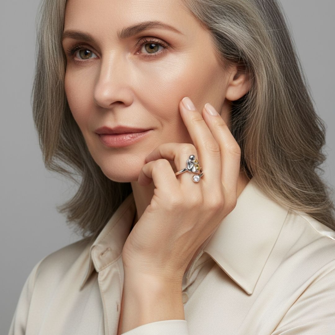Rose™ | Ring mit Hunde-Icon
