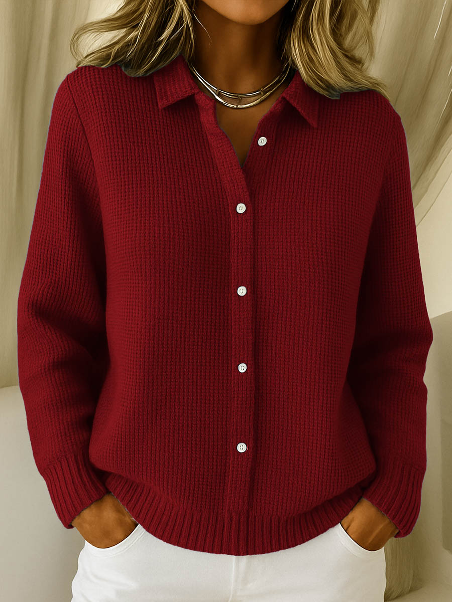 Martha | Strickbluse im lässig-eleganten Stil