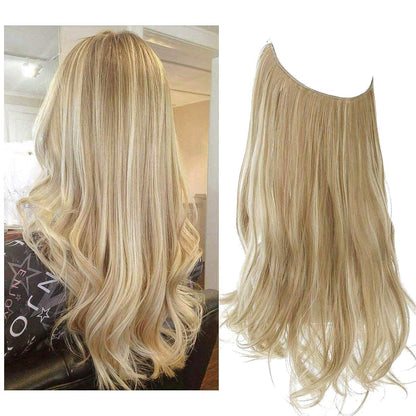 Dunkelblonde Haarverlängerungen