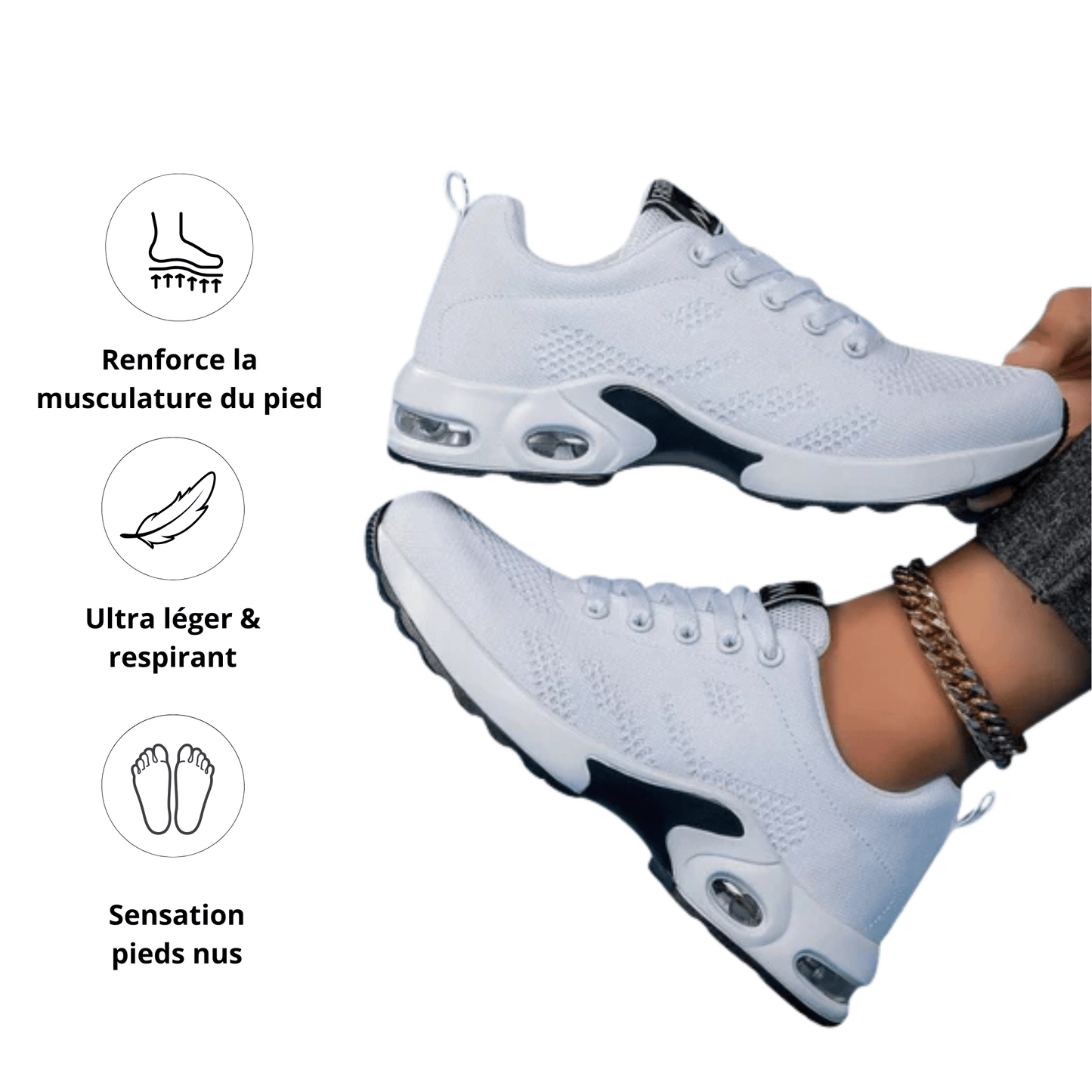 PosturFlex Sneakers – Optimale Unterstützung, absoluter Komfort