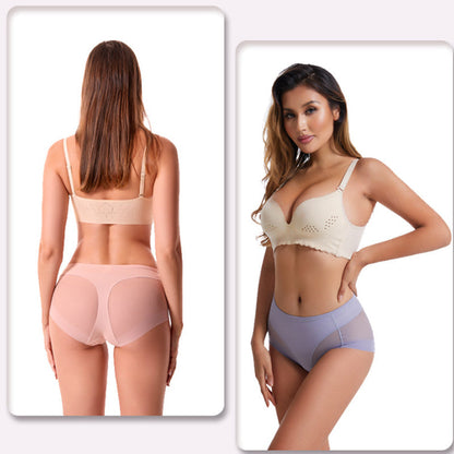 💞Nahtloses Shaping-Höschen aus Eisseide mit hoher Taille👙