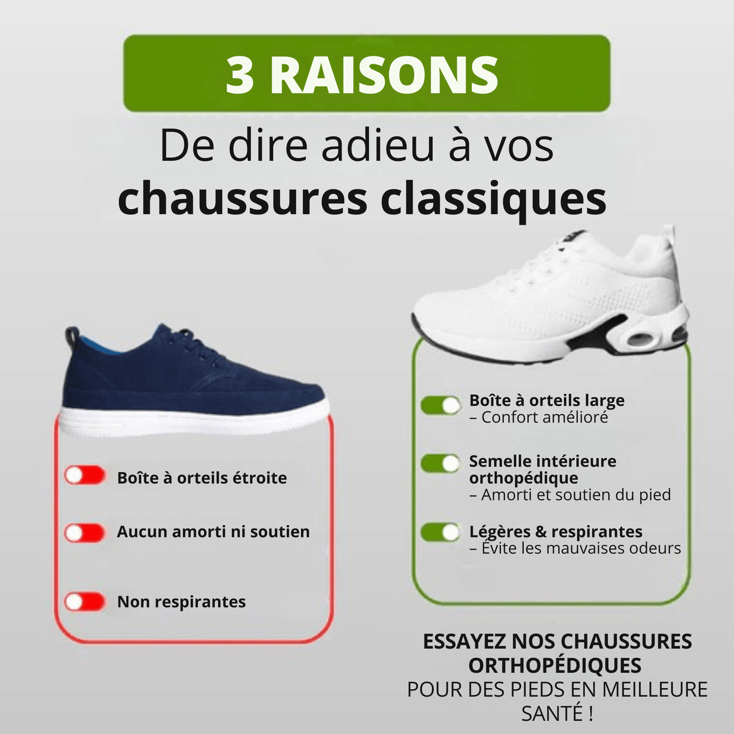 PosturFlex Sneakers – Optimale Unterstützung, absoluter Komfort